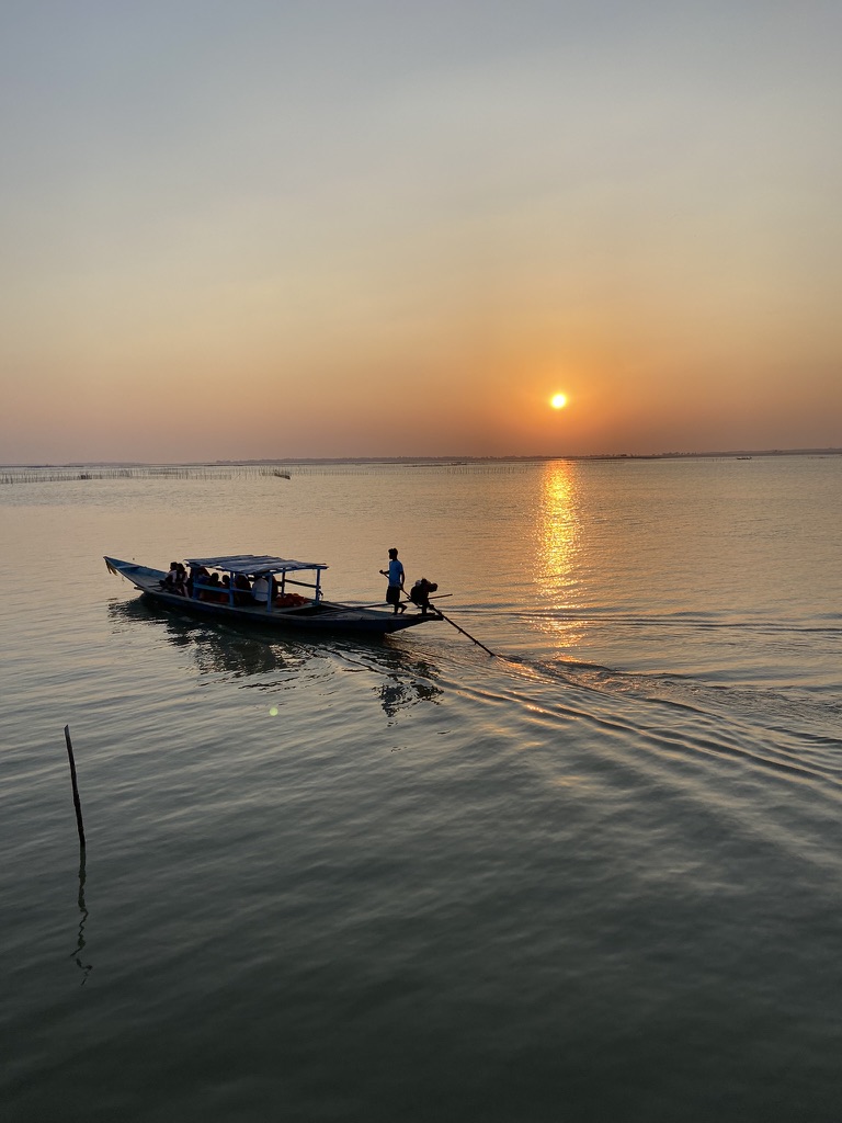 Chilika Lake sunset